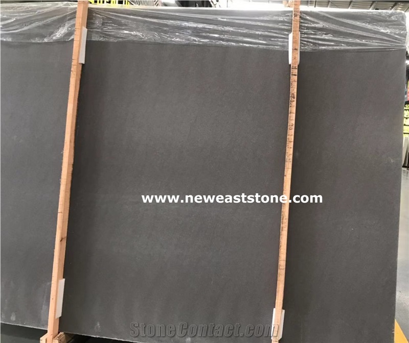 Natural Pure Dark Grey Limestone Slab Tiles