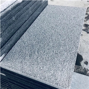 Outdoor Flamed G654 Sesame Black Granite Tile Slab Outdoor Flamed G654 Sesame Black Granite Tile Slab