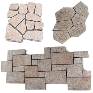 Outdoor Rusty G682 Granite Paving Stone Pattern Outdoor Rusty G682 Granite Paving Stone Pattern