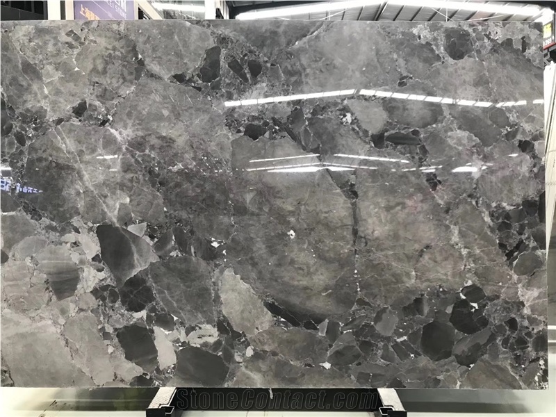 Gem Grey Marble Gem Stone Natural Grey Tile