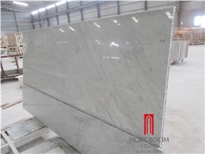 Aluminum Honeycomb Carrara Calacatta White Marble Panel