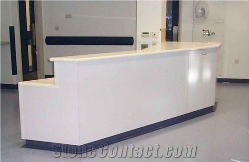 Commercial Acrylic Office Reception Counter