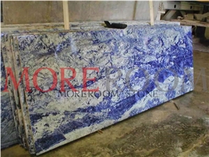 Expensive Sodalite Blue Jasper Slab Size Granite