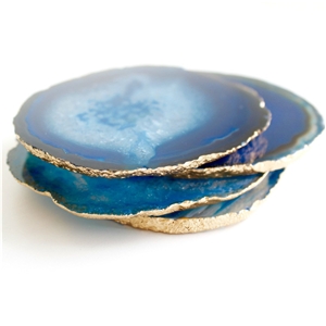 Home Decor Backlit Agate Coaster Christmas Gift