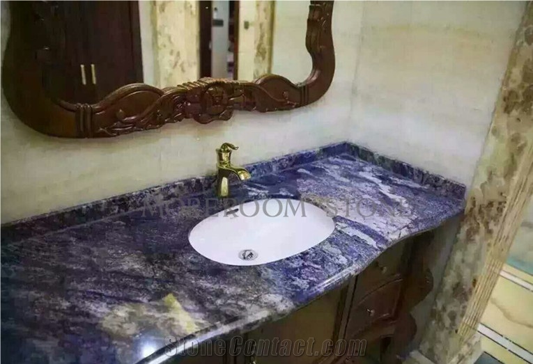 Malachite Green Onxy Stone Bathroom Countertops