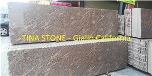 Giallo California Granite Stone Slabs & Tiles