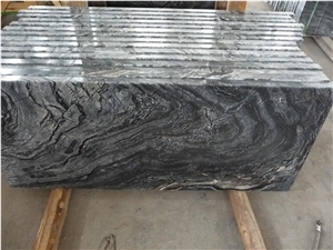 Ancient Wooden Vein Kenya Black Marble Table