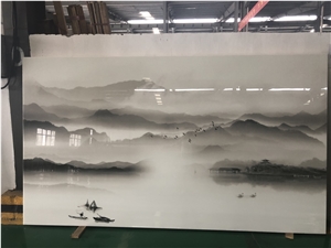 Three-D Inkjet Print Nano Crystallized Glass Stone