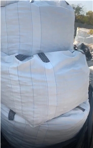 White Beige Polished River Pebbles 50-70mm