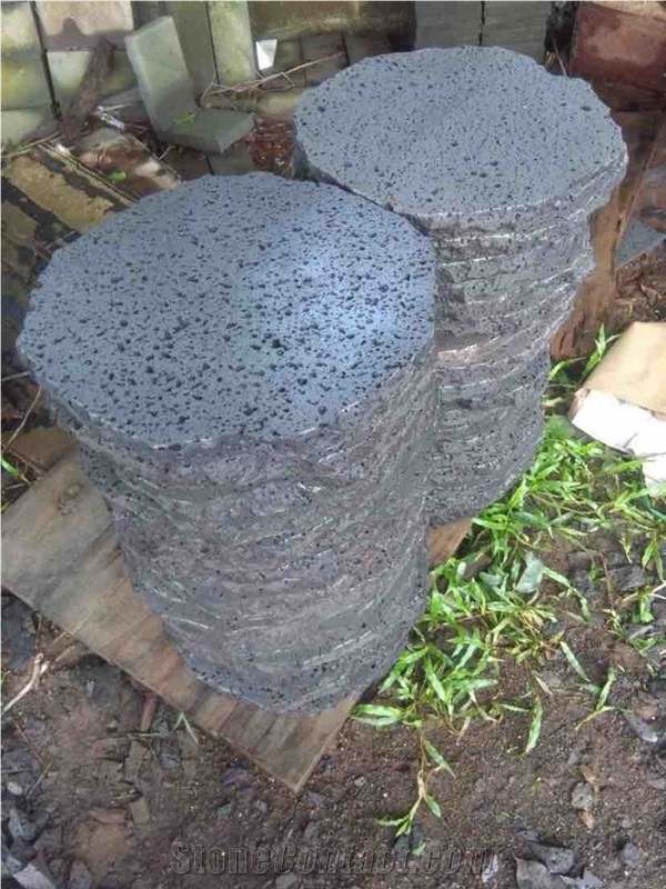 Lava Stone Stepping Stone