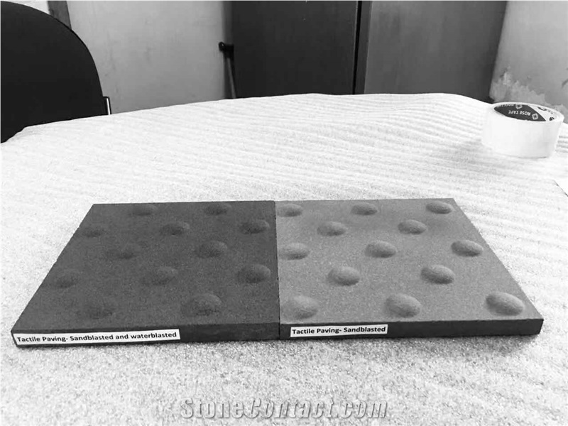 Black Basalt Tactile Paver