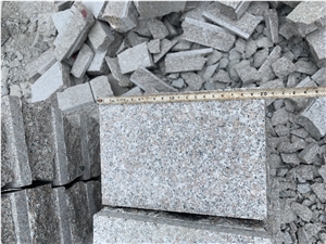 Chinese Pink Granite G617 Cobble Stone Pavers