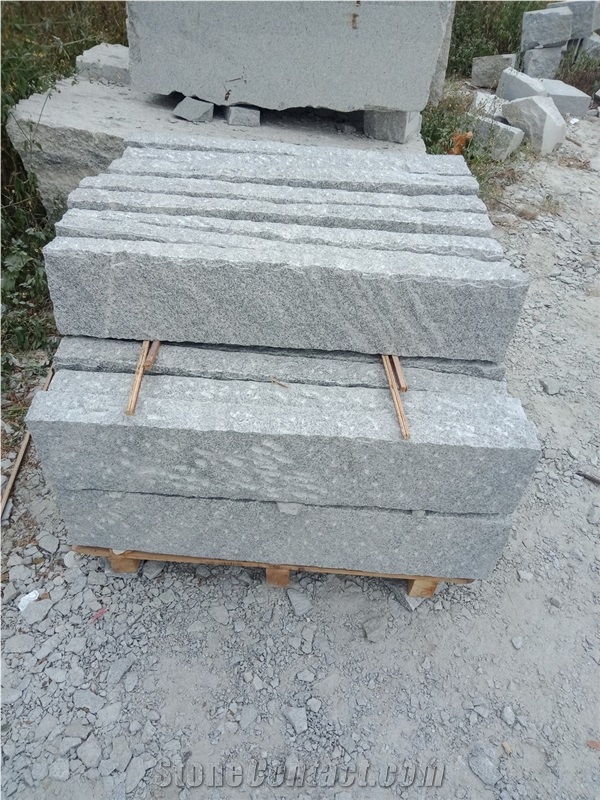 G603 Grey Granite Split Kerbstone Road Stone