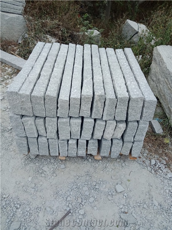 G603 Grey Granite Split Kerbstone Road Stone