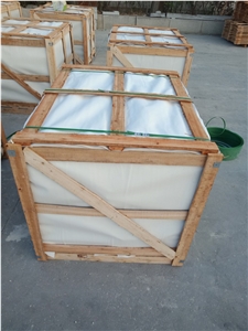 G655 Hazel White Flamed Tile