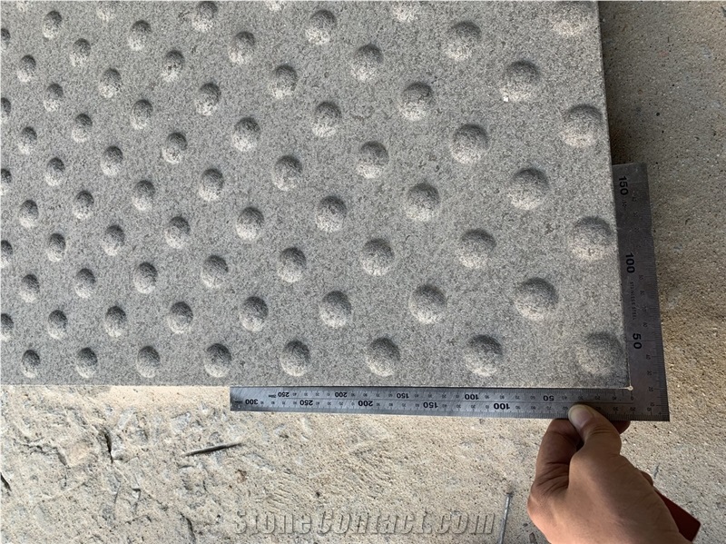 New G684 Light Black Granite Tactile Paver