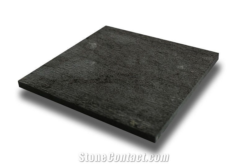 Bali Black Lavastone Ecthed Swimming Pool Tiles