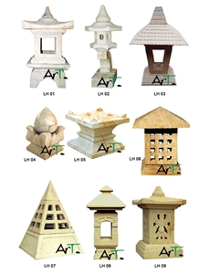 Bali Sandstone Lamp House