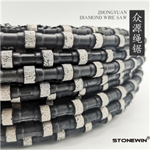 Rubber Diamond Wire Cutting Rope For Granite
