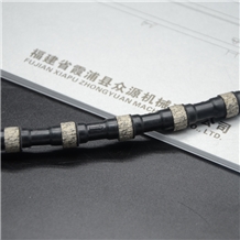 Rubber Diamond Wire Cutting Rope For Granite