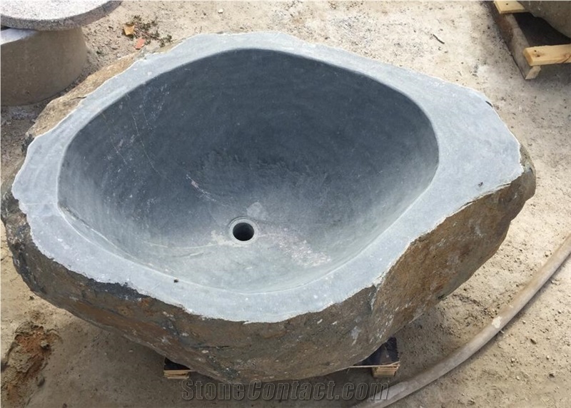 Natural River Stone Flower Pots