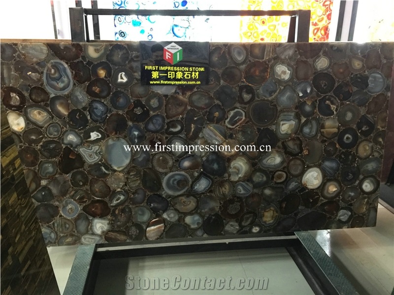 Fossil Wood Gemstone Slabs,Tiles for Wall