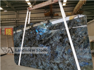 Labradorite Blue Slabs, Lemurian Blue Slabs
