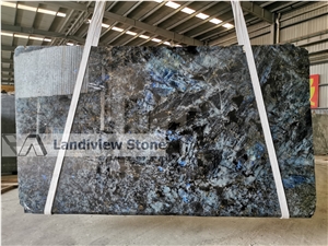 Labradorite Blue Slabs, Lemurian Blue Slabs