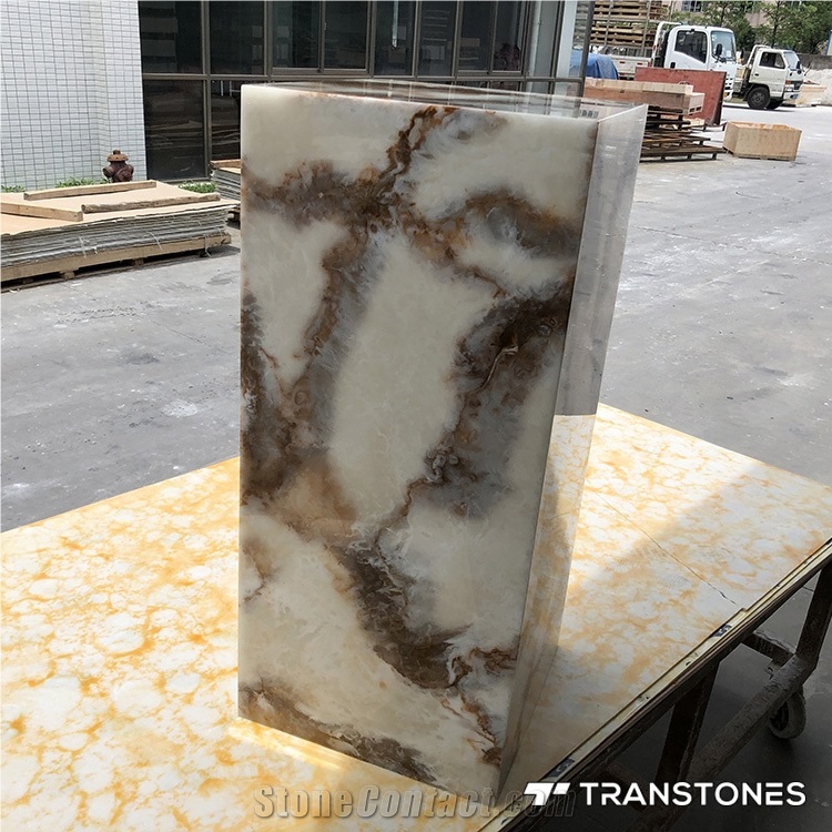 Alabaster Customized Lighting-Box Counter for Home