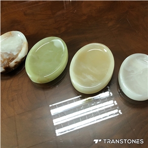 Alabaster Customized Lighting-Box Counter for Home