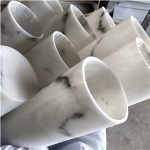 Artificial Decoration Material White Round Table