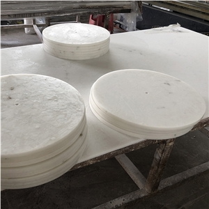 Artificial Decoration Material White Round Table