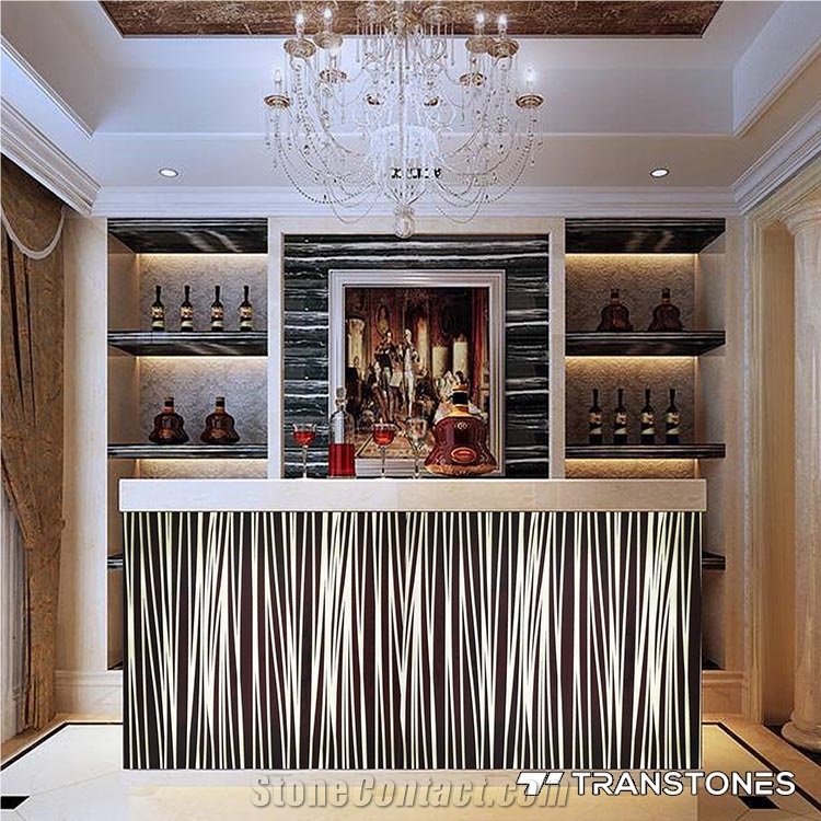 Artificial Onyx Slabs Alabaster Wall Decors