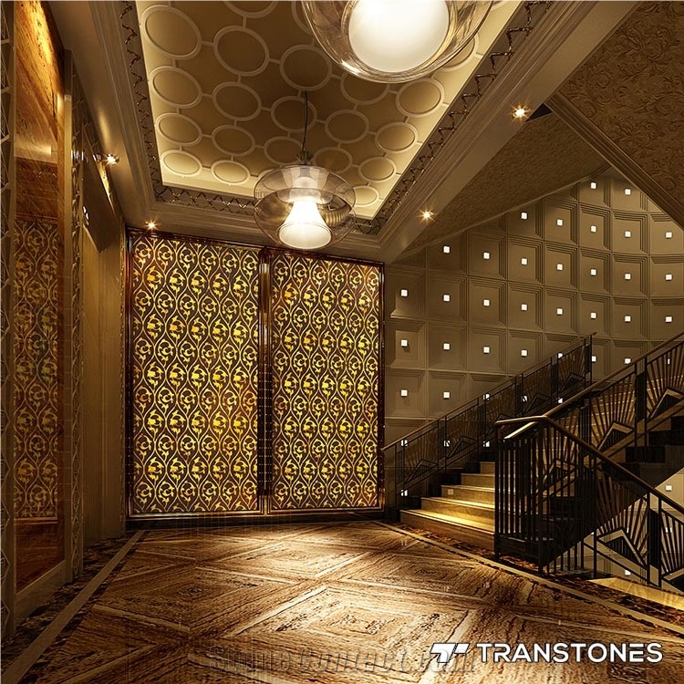 Artificial Stone Slabs Wall Panels Alabaster Sheet
