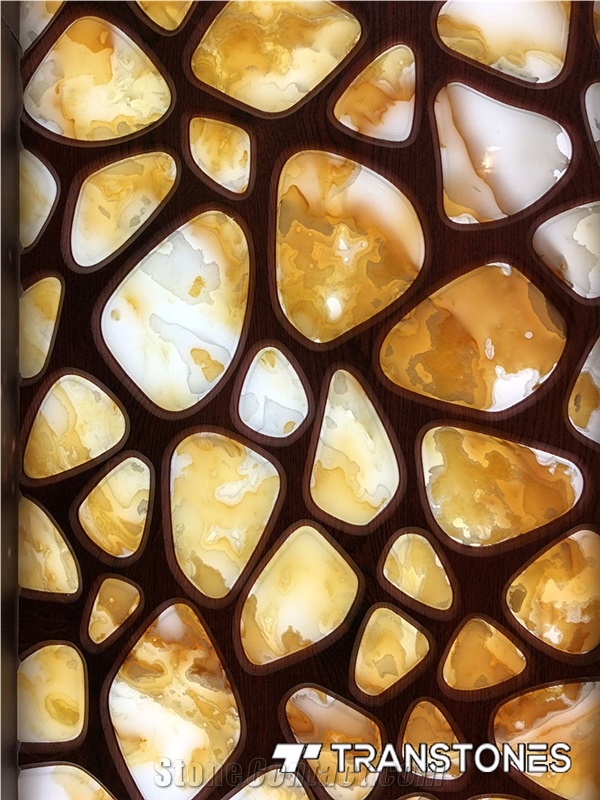 Big Stone Slabs High Gloss Alabaster Sheet