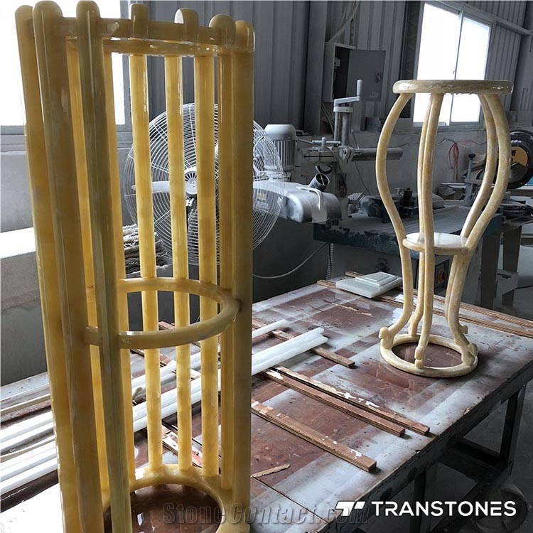 Customized Design for Column Walls & Counter Decor