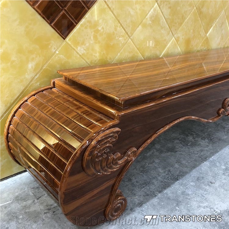 Customized Design for Column Walls & Counter Decor