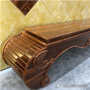 Customized Design for Column Walls & Counter Decor