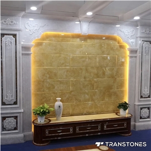 Customized Design for Column Walls & Counter Decor