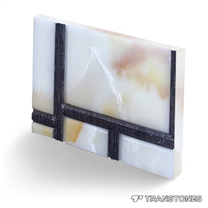 Decorative Stone Faux Alabaster for Table Top