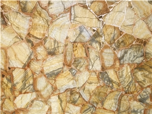 Faux Brick Alabaster Sheet for Bar Counter