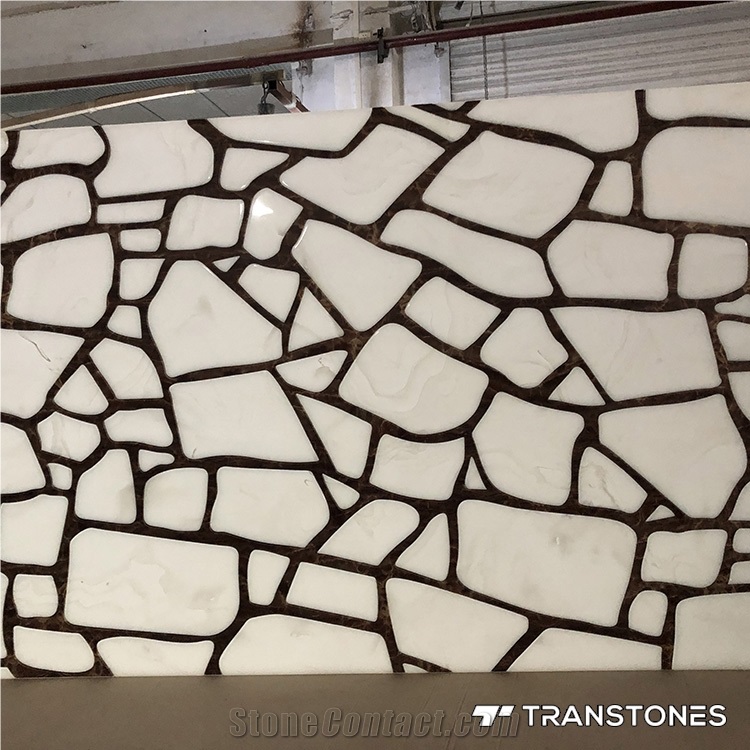 Hand-Made Pattern Faux Stone for Interior Decors