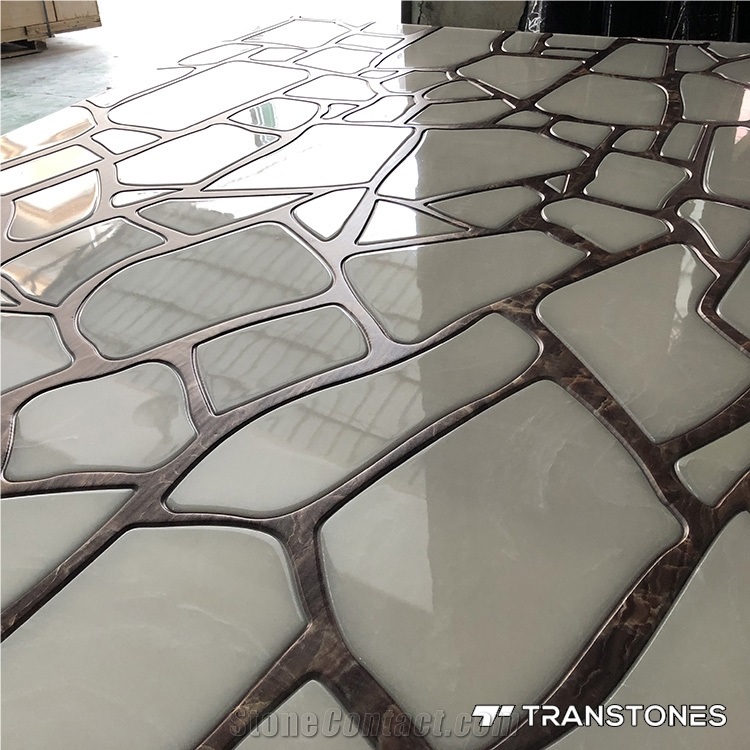 Hand-Made Pattern Faux Stone for Interior Decors