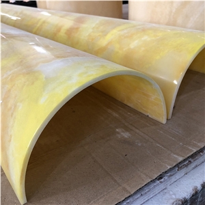 Translucent Big Sheet Flexible Alabaster Stone