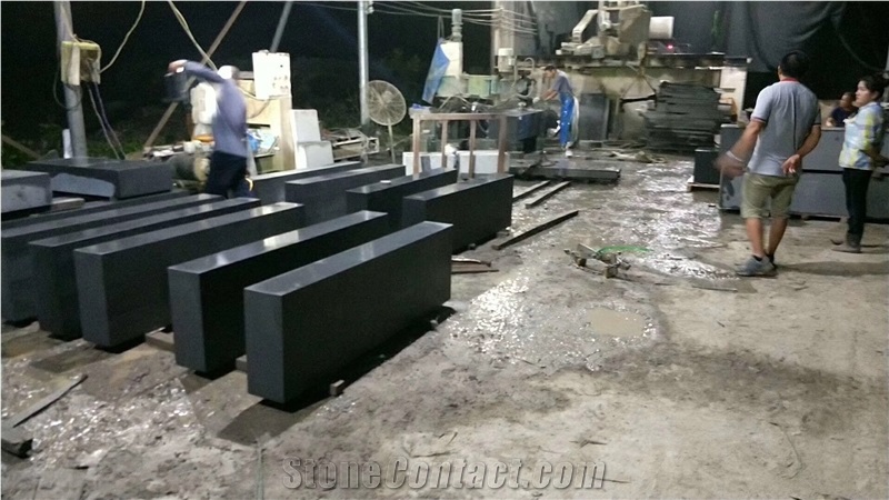 Basalt Kerbstone, Hainan Black Curbstone, Curbs