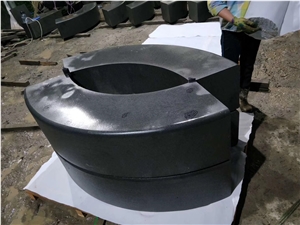 Basalt Kerbstone, Hainan Black Curbstone, Curbs