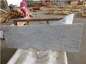 Bianco Carrara Marble Bath Vanity Tops