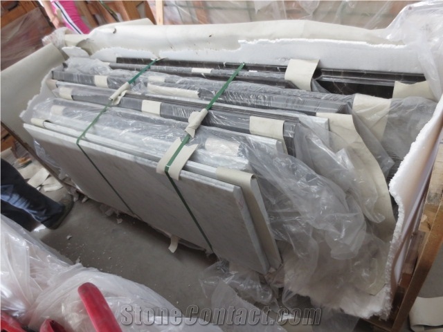 Bianco Carrara Marble Bath Vanity Tops