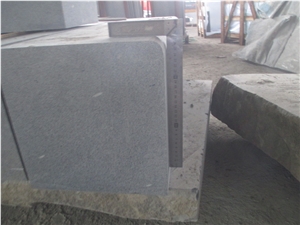 Dark Basalt / Black Basalt Sawn Grit Kerbs