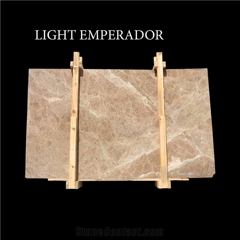 Light Emperador, Brown Turkish Marble Slabs &Tile